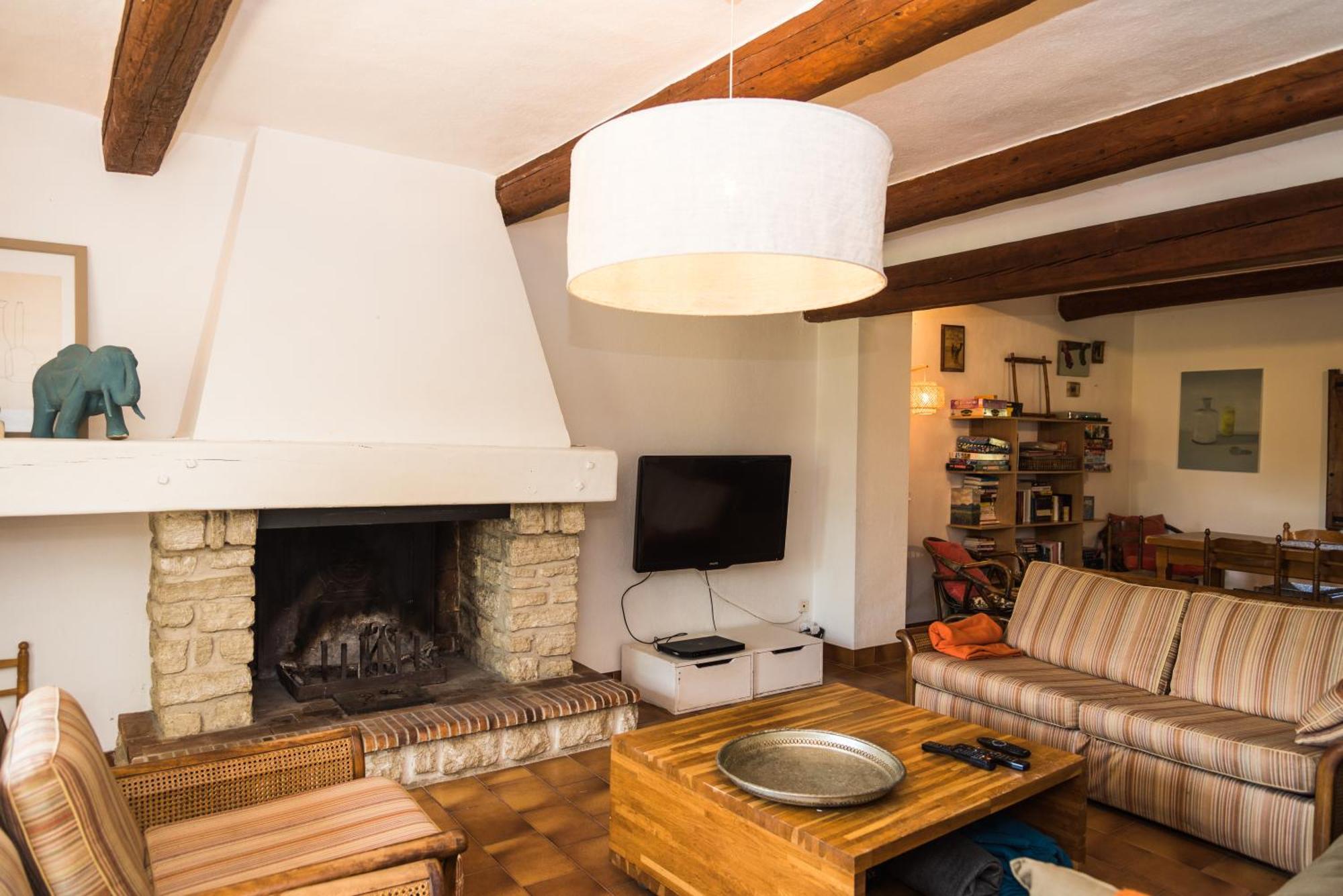 Villa Mas dans la campagne pour loisirs et télétravail Sarrians Exterior foto